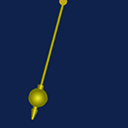 Ukázka animace částečné rotace s autoreverzí a funkcí útlumu, zdroj: http://www.tutorialized.com/tutorial/Swinging-Pendulum/16353