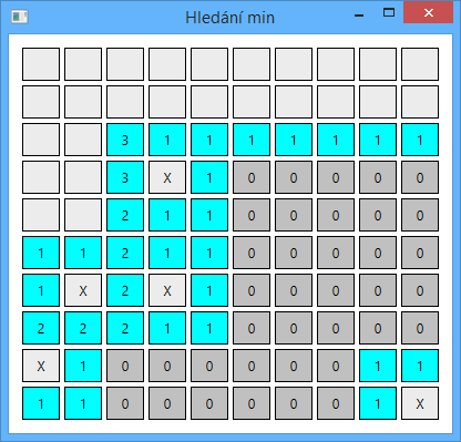 Hledání min ve WPF