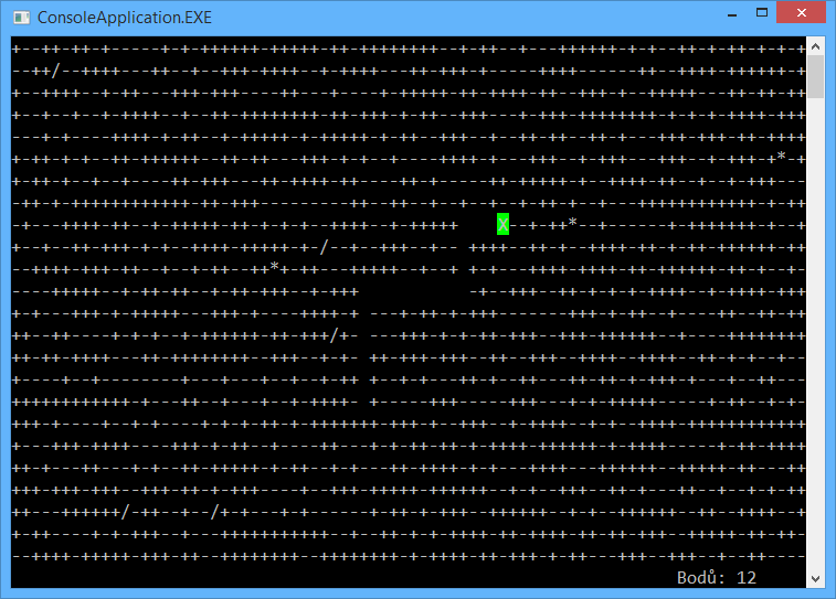 Hra v konzolové aplikaci